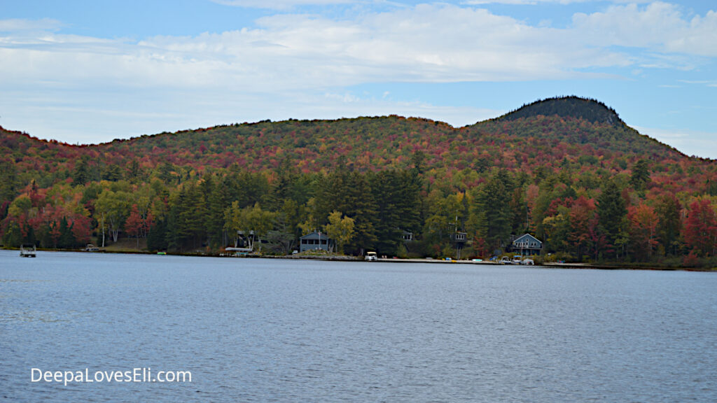 Lake Groton, Vermont and foliage